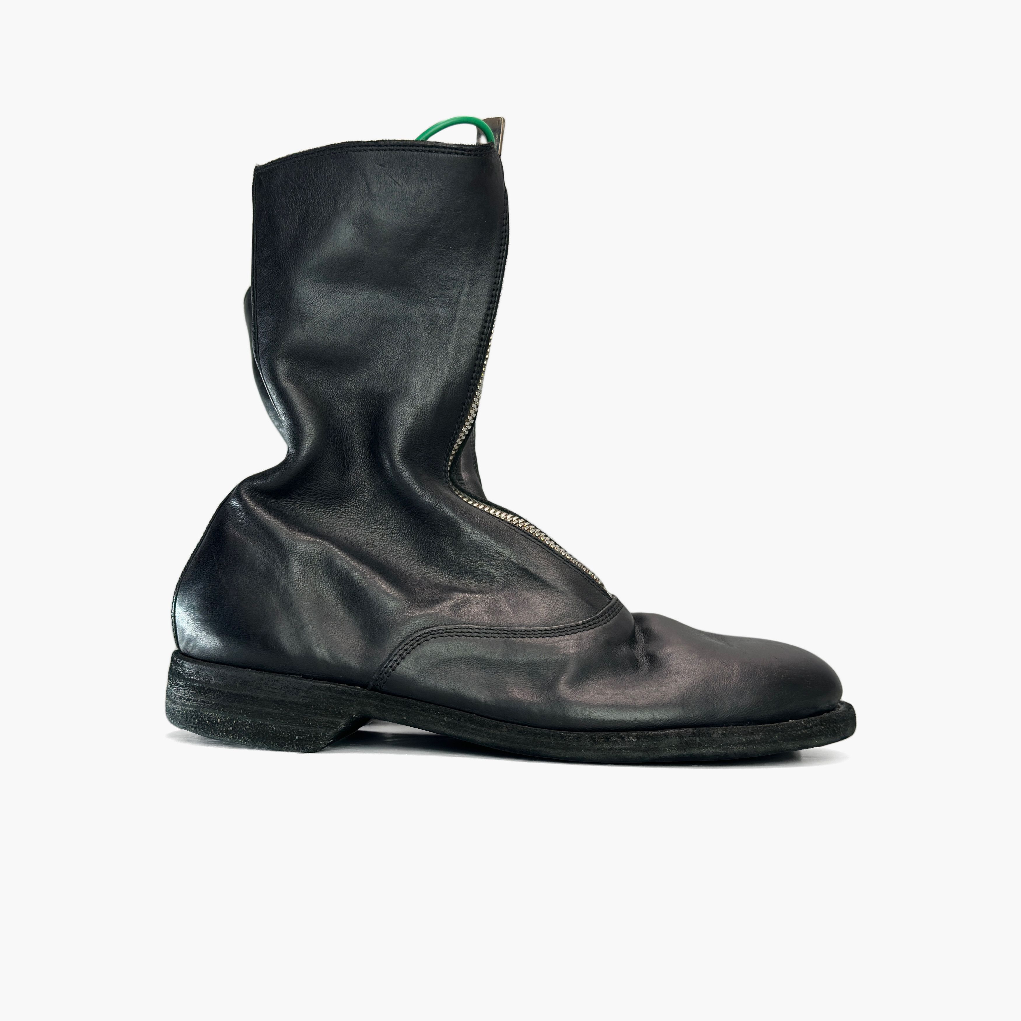 Guidi Guidi Horse Leather Front Zip Boots Size 36.5 Size US 6.5 / IT 36.5 - 4 Thumbnail