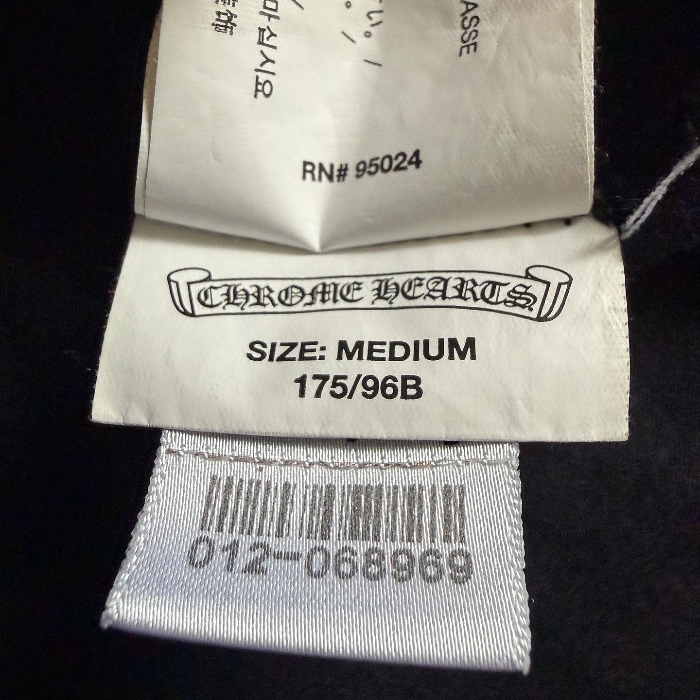 Chrome Hearts Chrome Hearts Logo Print Pocket T-Shirt Size M Size US M / EU 48-50 / 2 - 6 Thumbnail