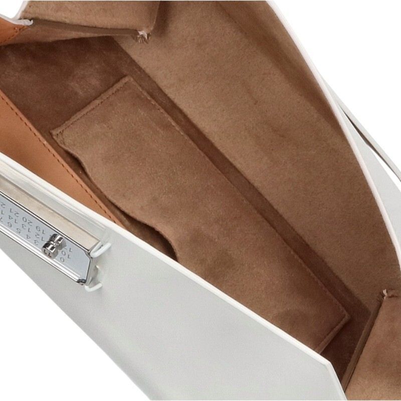 Maison Margiela Maison Margiela S WAY Leather Bag White Size ONE SIZE - 3 Thumbnail