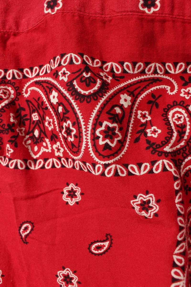 Visvim Visvim 18SS KERCHIEF TUNIC SHIRT Red Size M Size US M / EU 48-50 / 2 - 3 Thumbnail