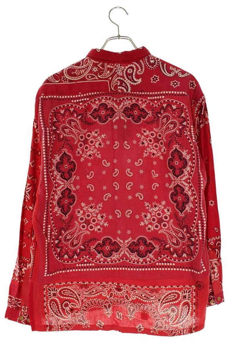 Visvim Visvim 18SS KERCHIEF TUNIC SHIRT Red Size M Size US M / EU 48-50 / 2 - 2 Thumbnail