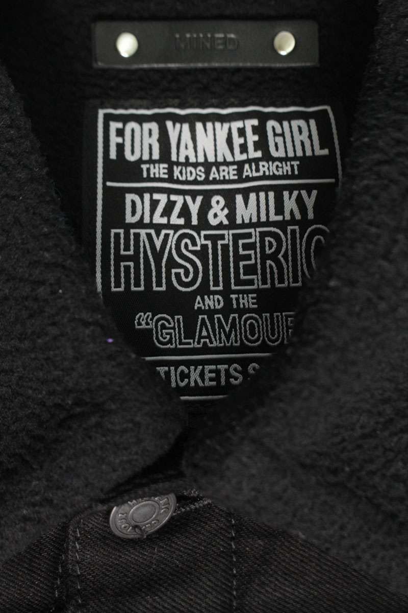 Hysteric Glamour HYSTERIC GLAMOUR Denim Jacket Black Size L Size US L / EU 52-54 / 3 - 3 Thumbnail