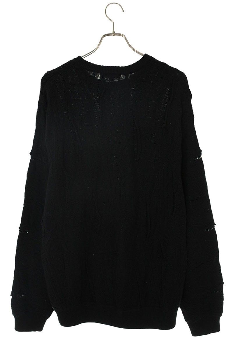 Supreme Supreme Crewneck Knit Sweater Black Size L Size US L / EU 52-54 / 3 - 2 Thumbnail
