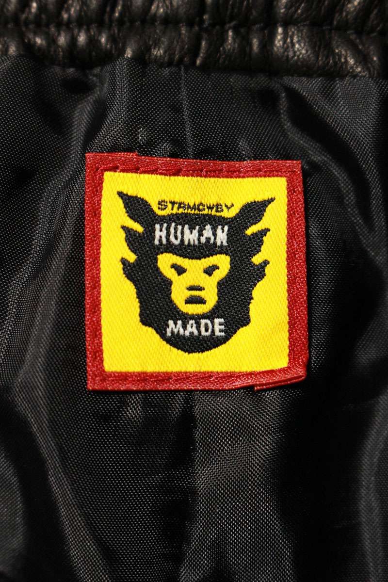 Human Made Human Made sideline Leather Long Pants Black Size S Size US 30 / EU 46 - 3 Thumbnail