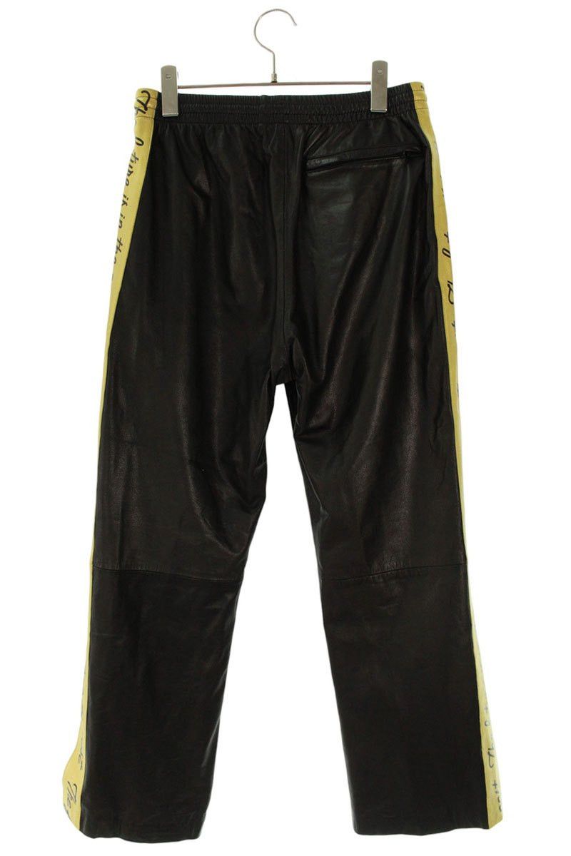 Human Made Human Made sideline Leather Long Pants Black Size S Size US 30 / EU 46 - 2 Thumbnail