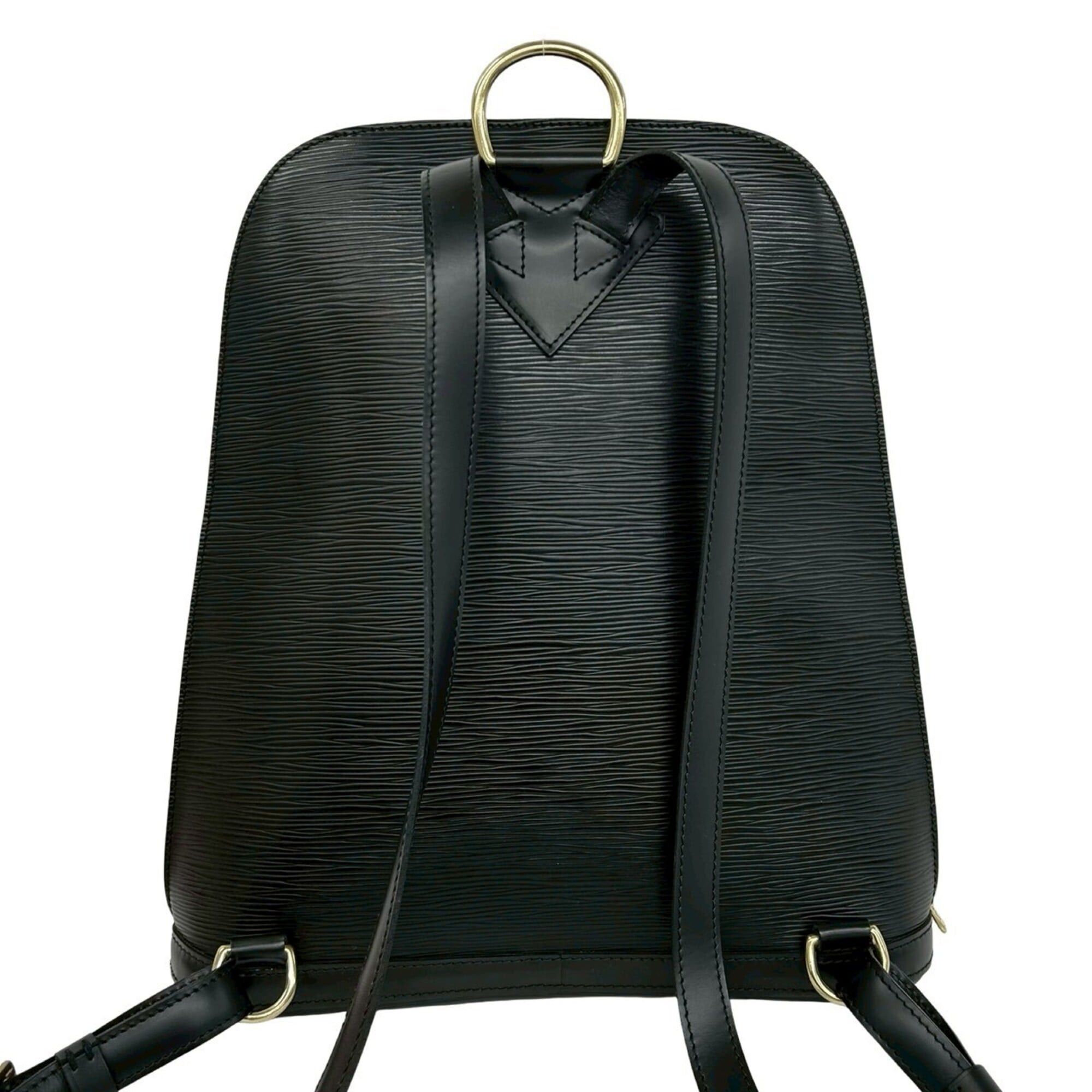 LOUIS VUITTON Vintage Gobelin Epi Leather Backpack Daypack  display picture 1