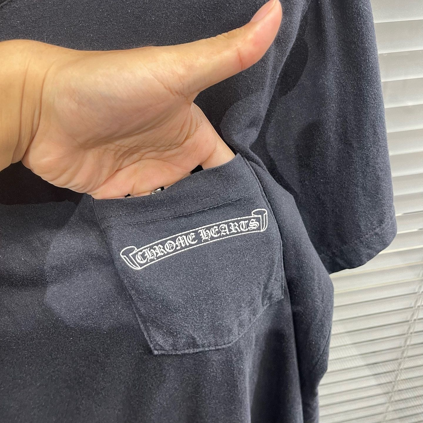 Chrome Hearts Chrome Hearts U.S.A. Pocket T-Shirt Size L Size US L / EU 52-54 / 3 - 5 Thumbnail