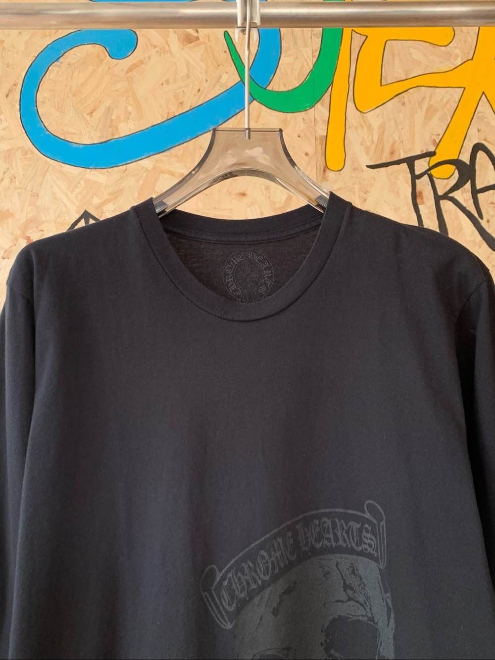 Chrome Hearts Chrome Hearts Foti Skull Long Sleeve T-Shirt Size L Size US L / EU 52-54 / 3 - 7 Thumbnail