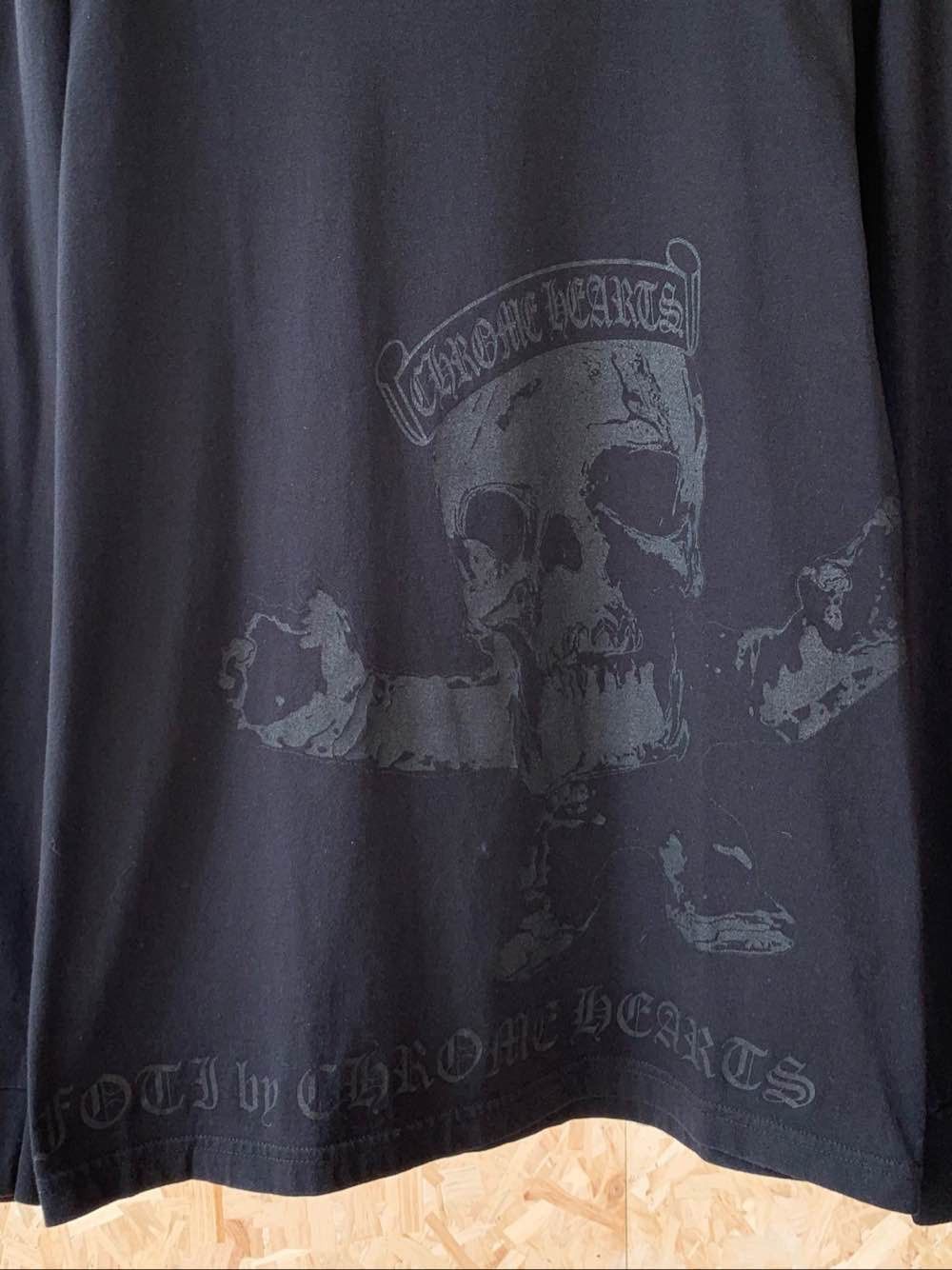 Chrome Hearts Chrome Hearts Foti Skull Long Sleeve T-Shirt Size L Size US L / EU 52-54 / 3 - 6 Thumbnail