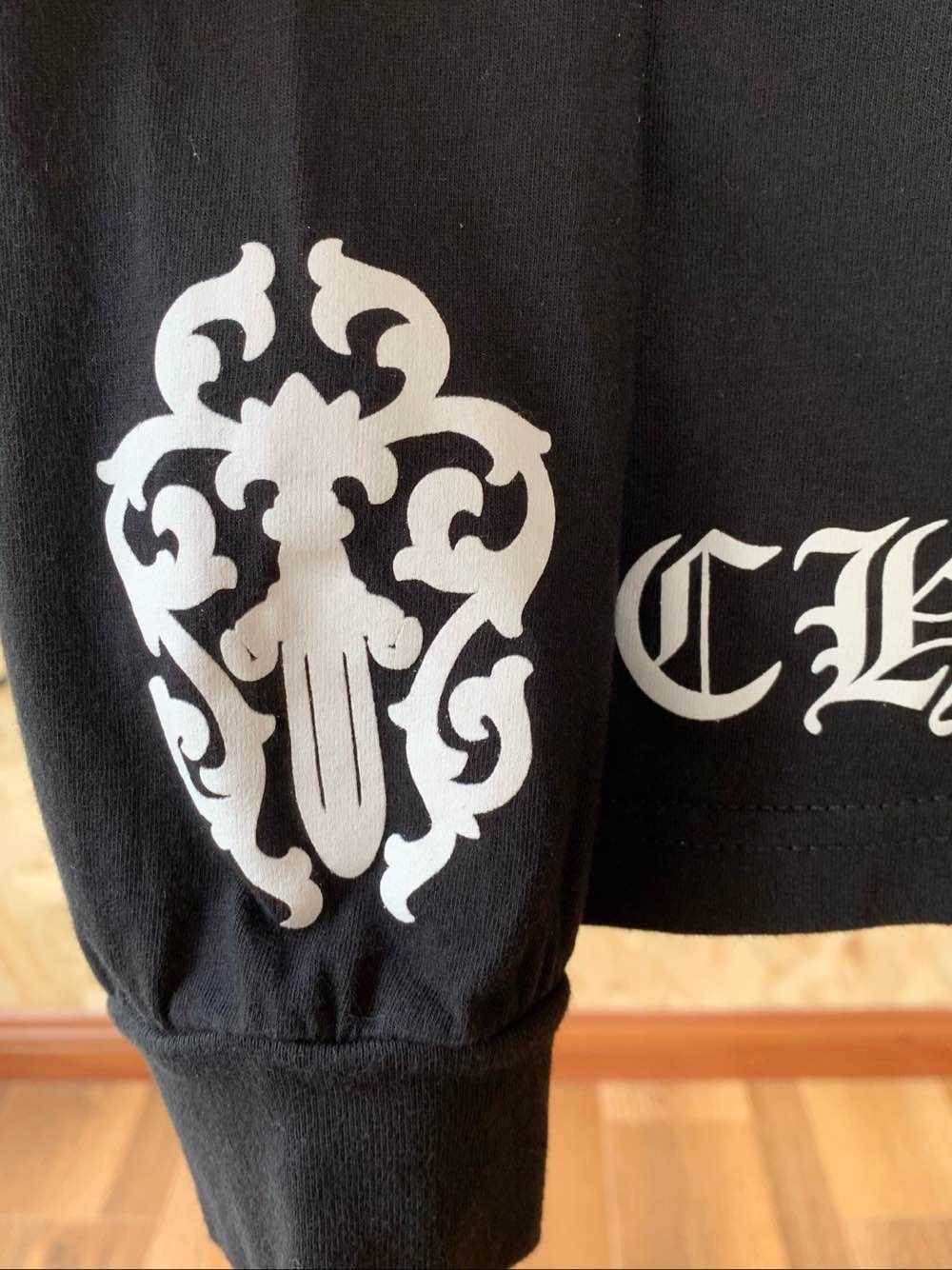 Chrome Hearts Chrome Hearts Logo Print Long Sleeve T-Shirt Size L Size US L / EU 52-54 / 3 - 5 Thumbnail