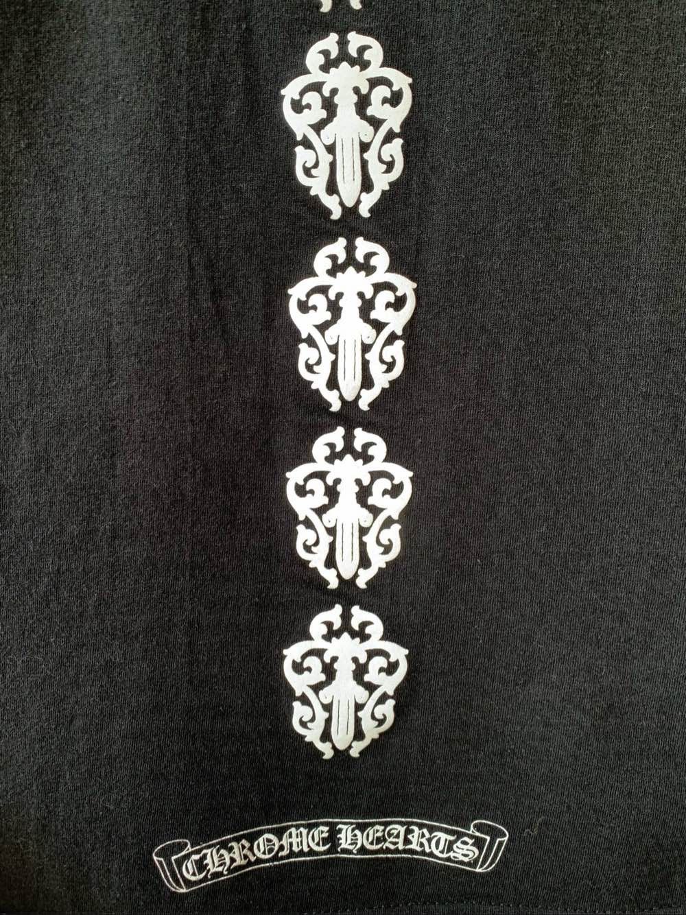 Chrome Hearts Chrome Hearts Logo Print Long Sleeve T-Shirt Size L Size US L / EU 52-54 / 3 - 9 Thumbnail