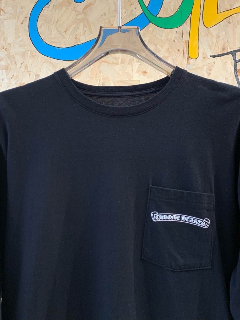Chrome Hearts Chrome Hearts Star Logo Pocket Long Sleeve T-Shirt Size L Size US L / EU 52-54 / 3 - 7 Thumbnail