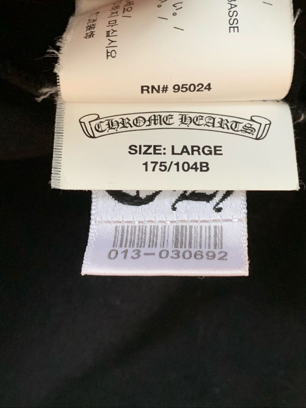 Chrome Hearts Chrome Hearts Star Logo Pocket Long Sleeve T-Shirt Size L Size US L / EU 52-54 / 3 - 4 Thumbnail