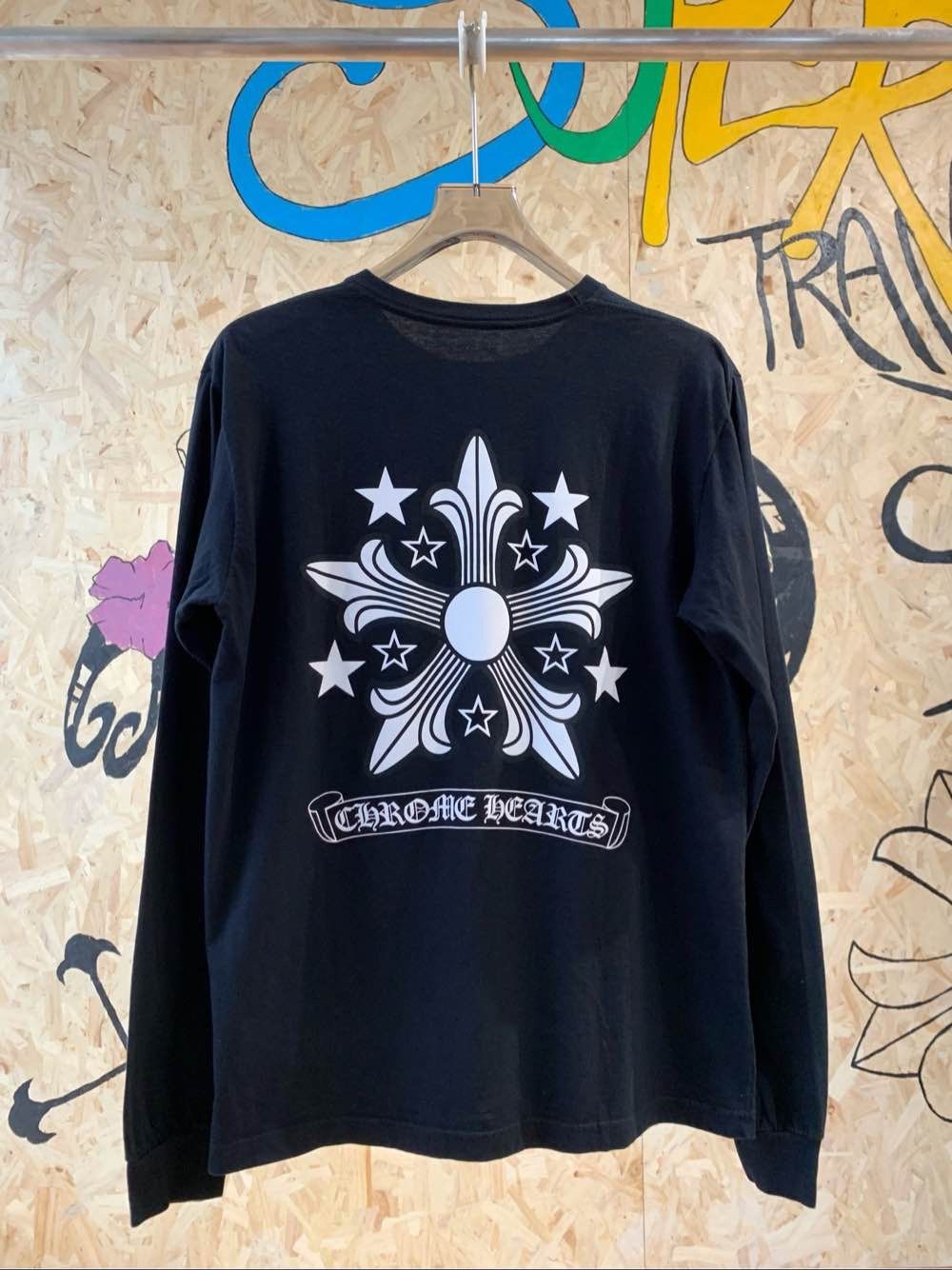 Chrome Hearts Chrome Hearts Star Logo Pocket Long Sleeve T-Shirt Size L Size US L / EU 52-54 / 3 - 2 Thumbnail