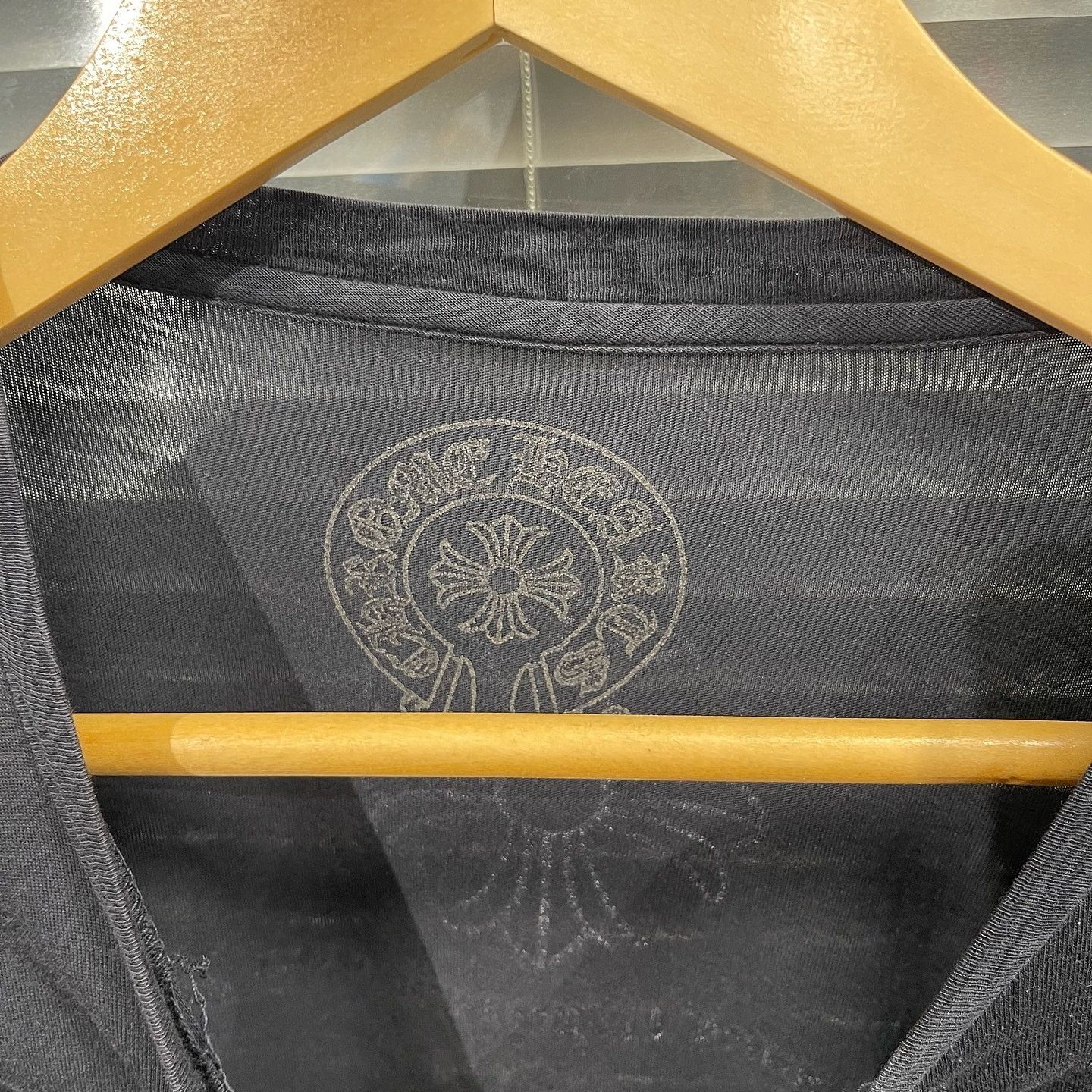Chrome Hearts Chrome Hearts Cross Logo Long Sleeve T-Shirt Size L Size US L / EU 52-54 / 3 - 3 Thumbnail