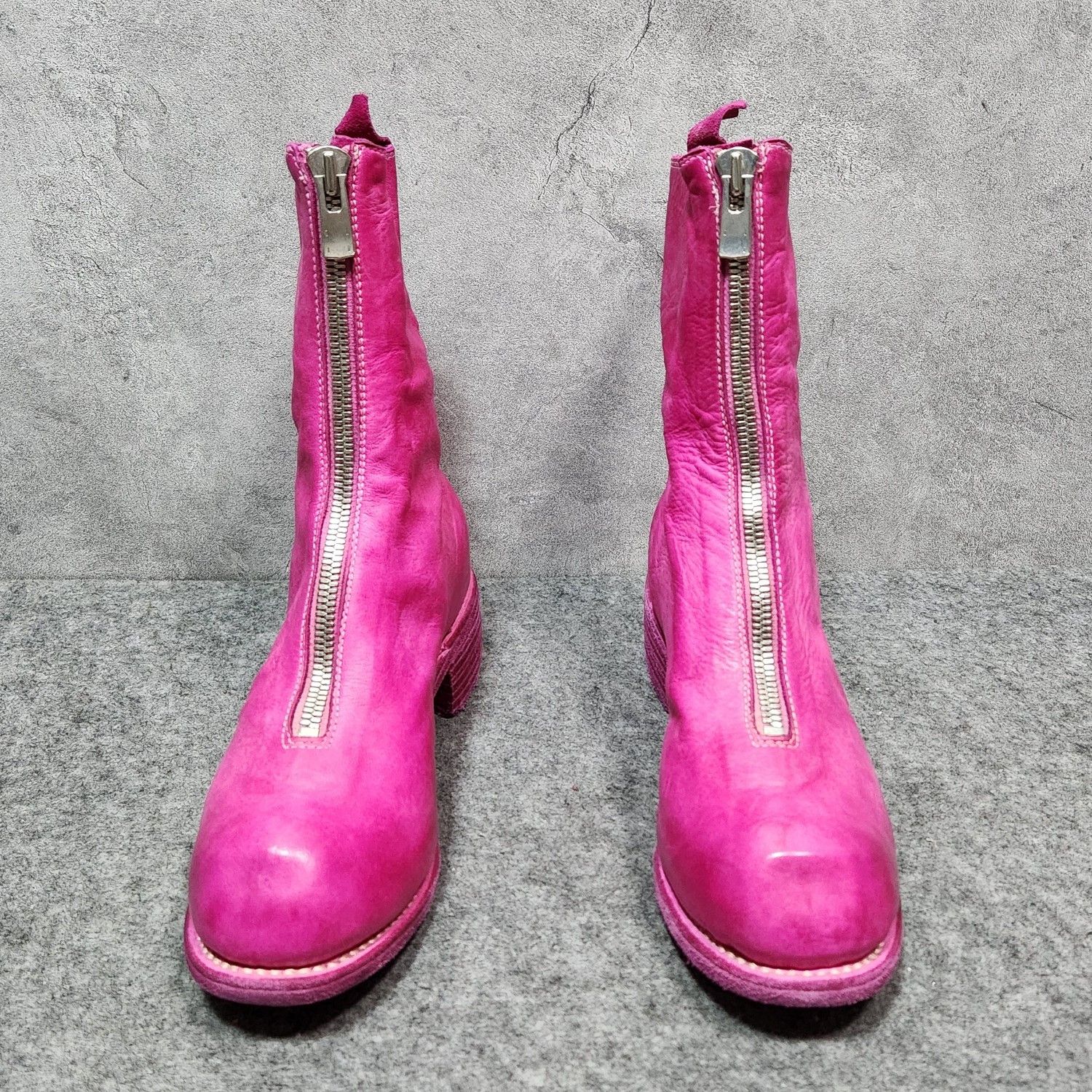 Guidi Guidi Pink Front Zip Boots Size 38 Size US 8 / IT 38 - 2 Thumbnail