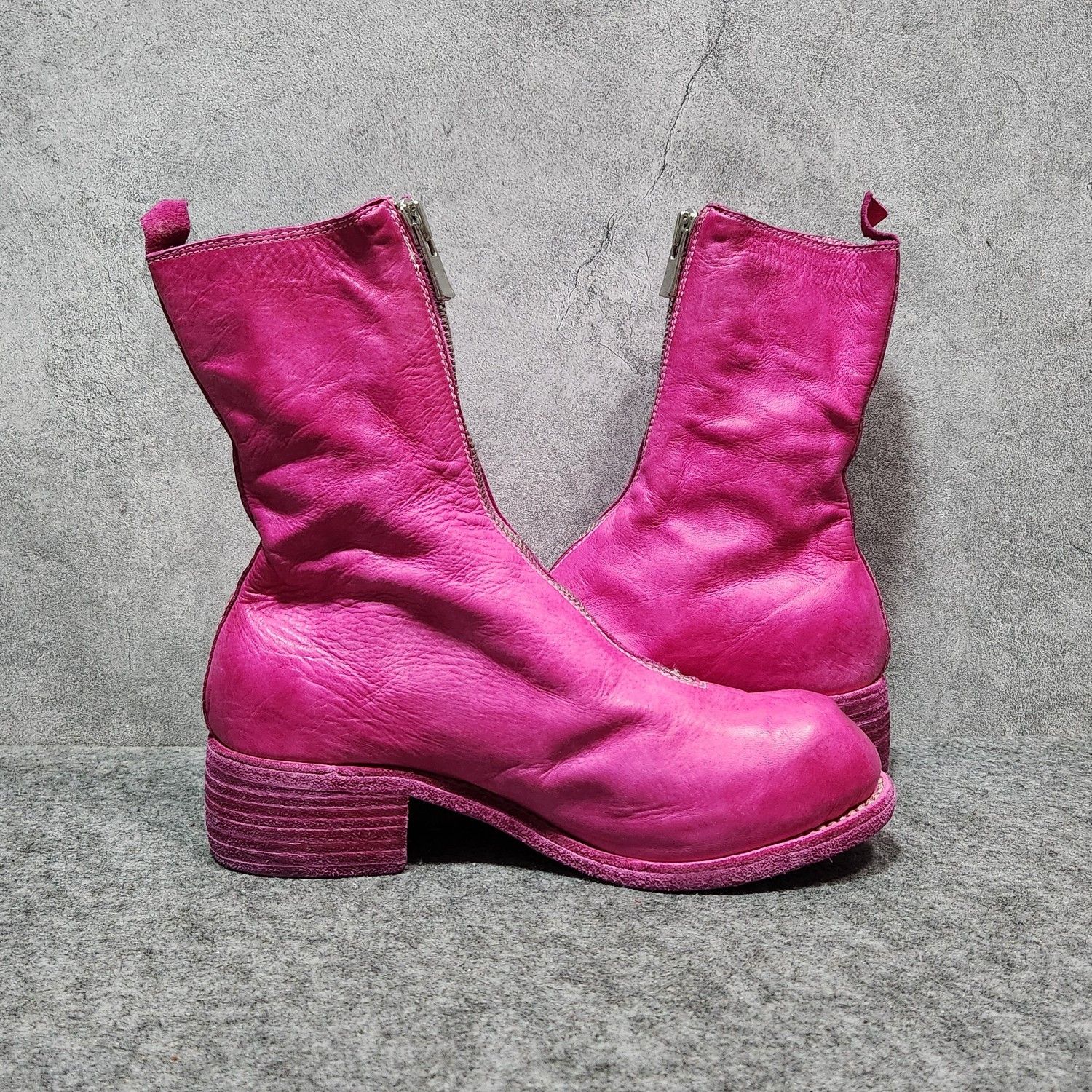 Guidi Guidi Pink Front Zip Boots Size 38 Size US 8 / IT 38 - 10 Thumbnail