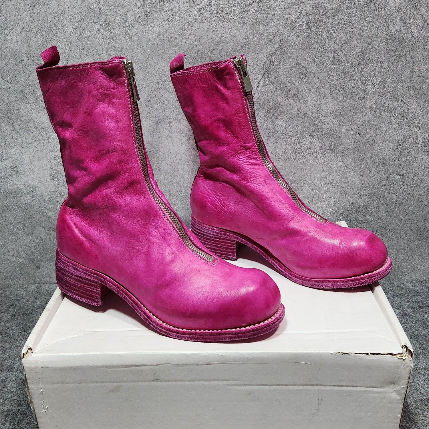 Guidi Guidi Pink Front Zip Boots Size 38 Size US 8 / IT 38 - 7 Thumbnail
