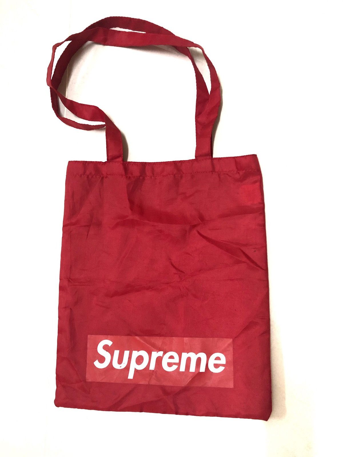 Supreme Red Tote Bag