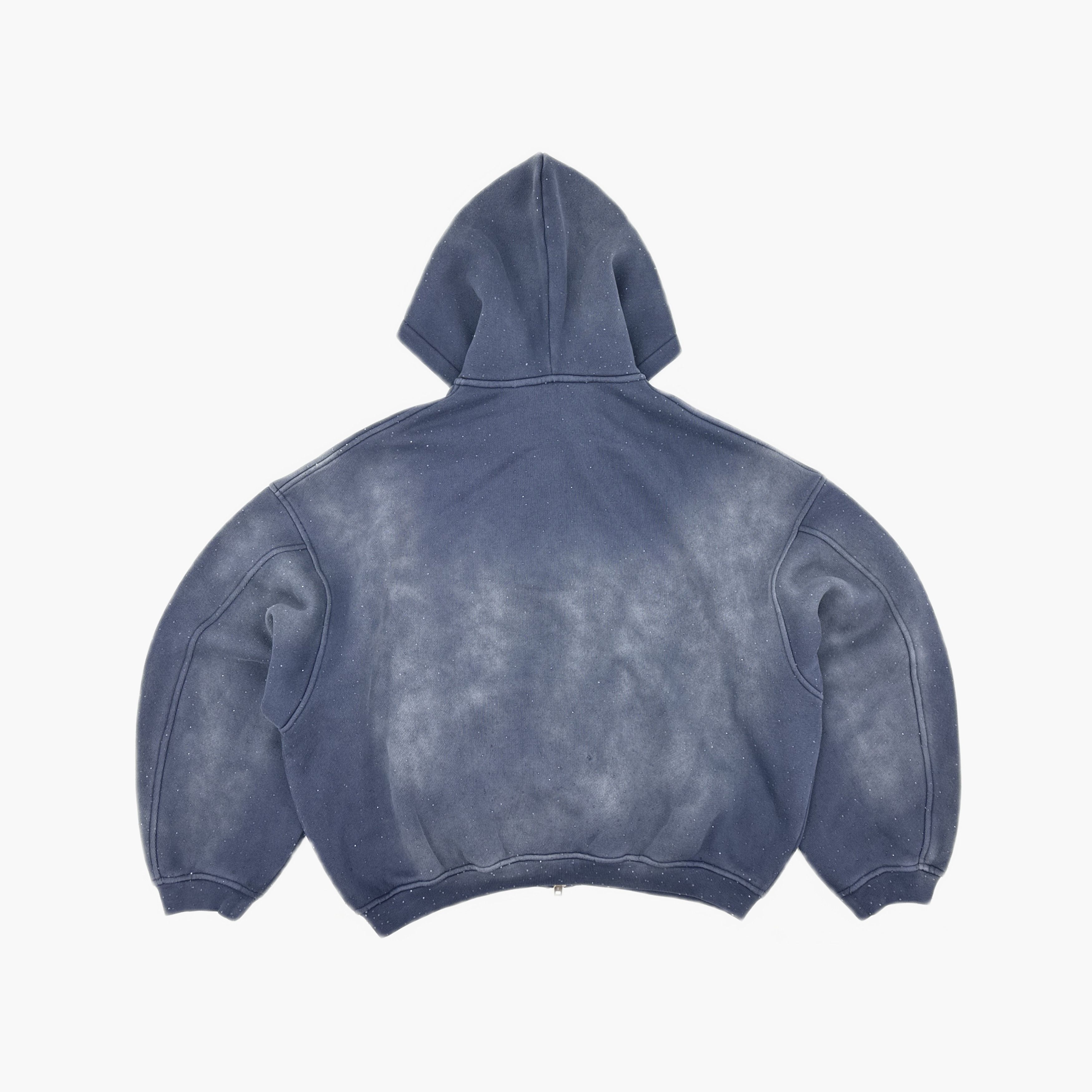 Alexander Wang Rhinestone Zip Hoodie Size S main image 11