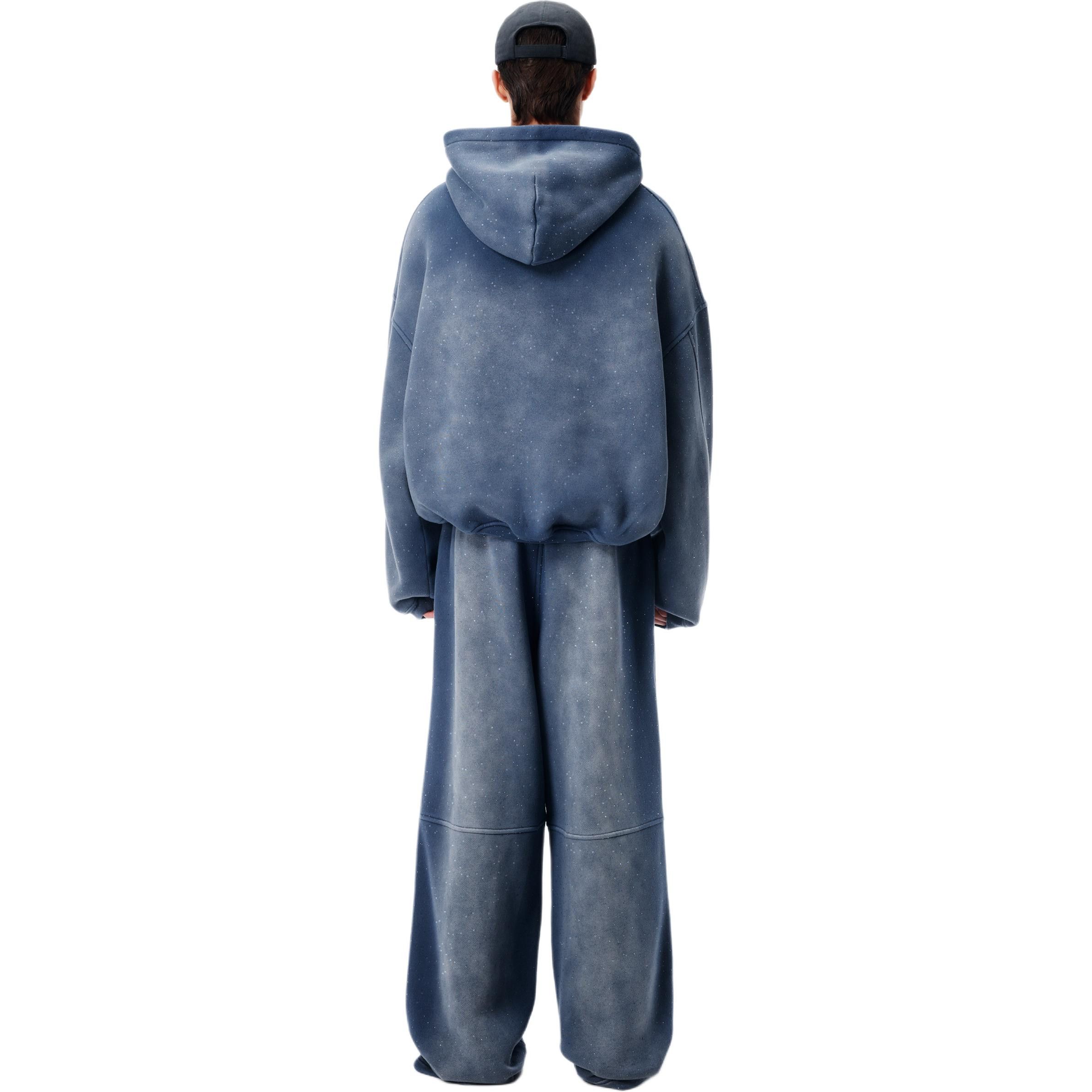 Alexander Wang Rhinestone Zip Hoodie Size S main image 6