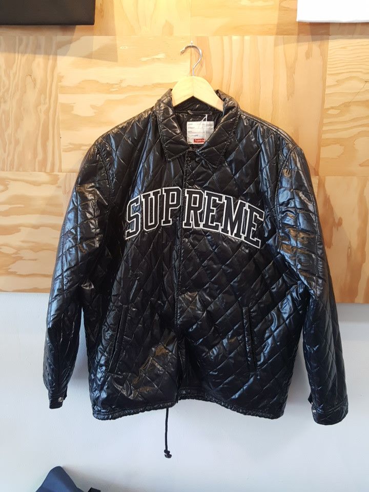 Supreme Quilted Jacket | Grailed