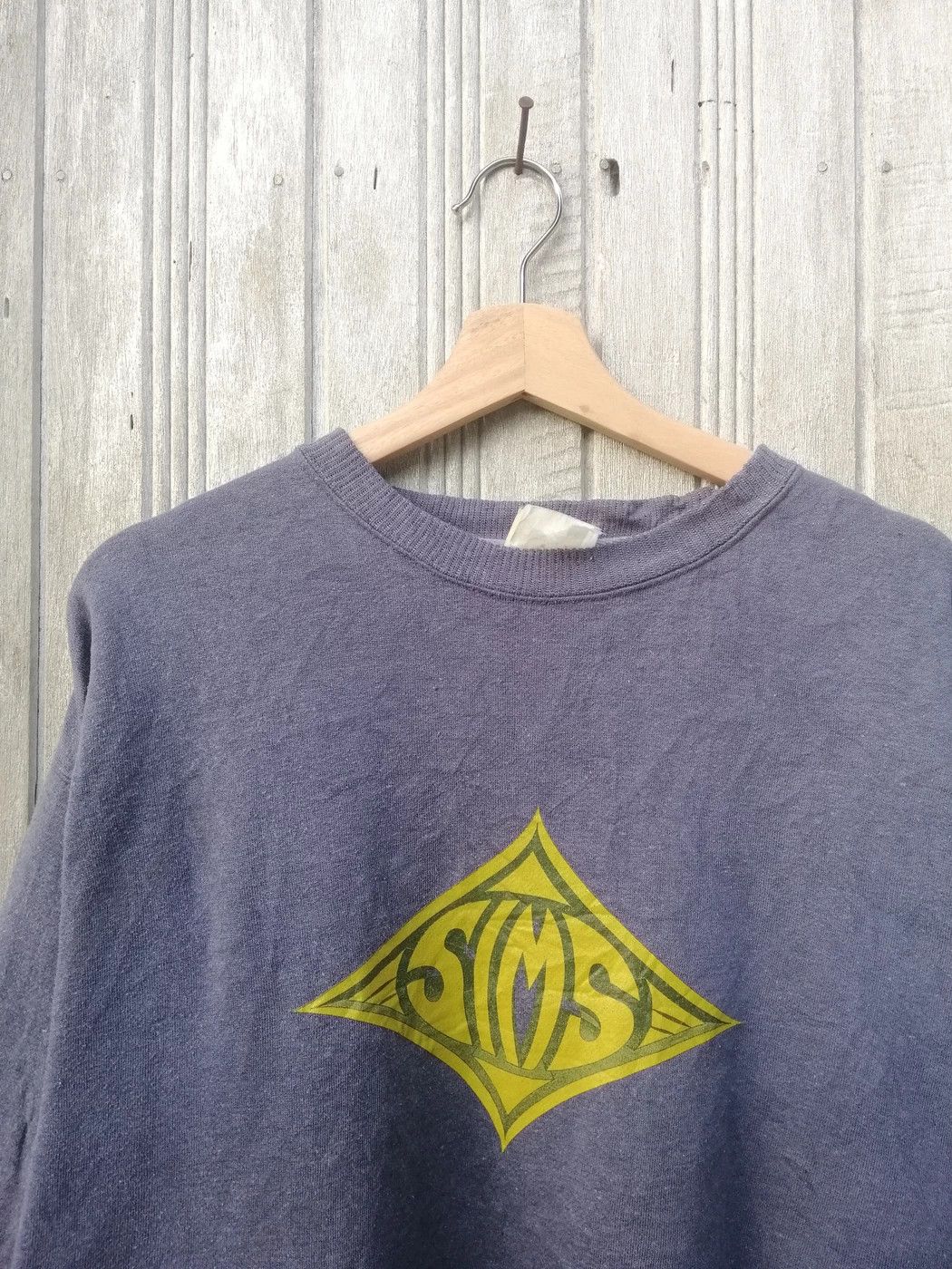 Other Vintage 90s Sims Skateboard Sweatshirt Nice Design B27 Size US L / EU 52-54 / 3 - 5 Thumbnail