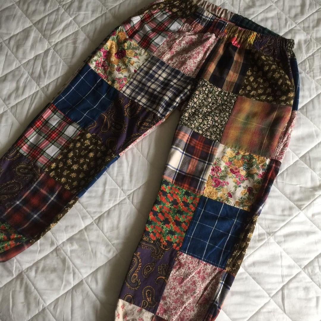 送込‼️S‼️16aw supreme patchwork pantsメンズ