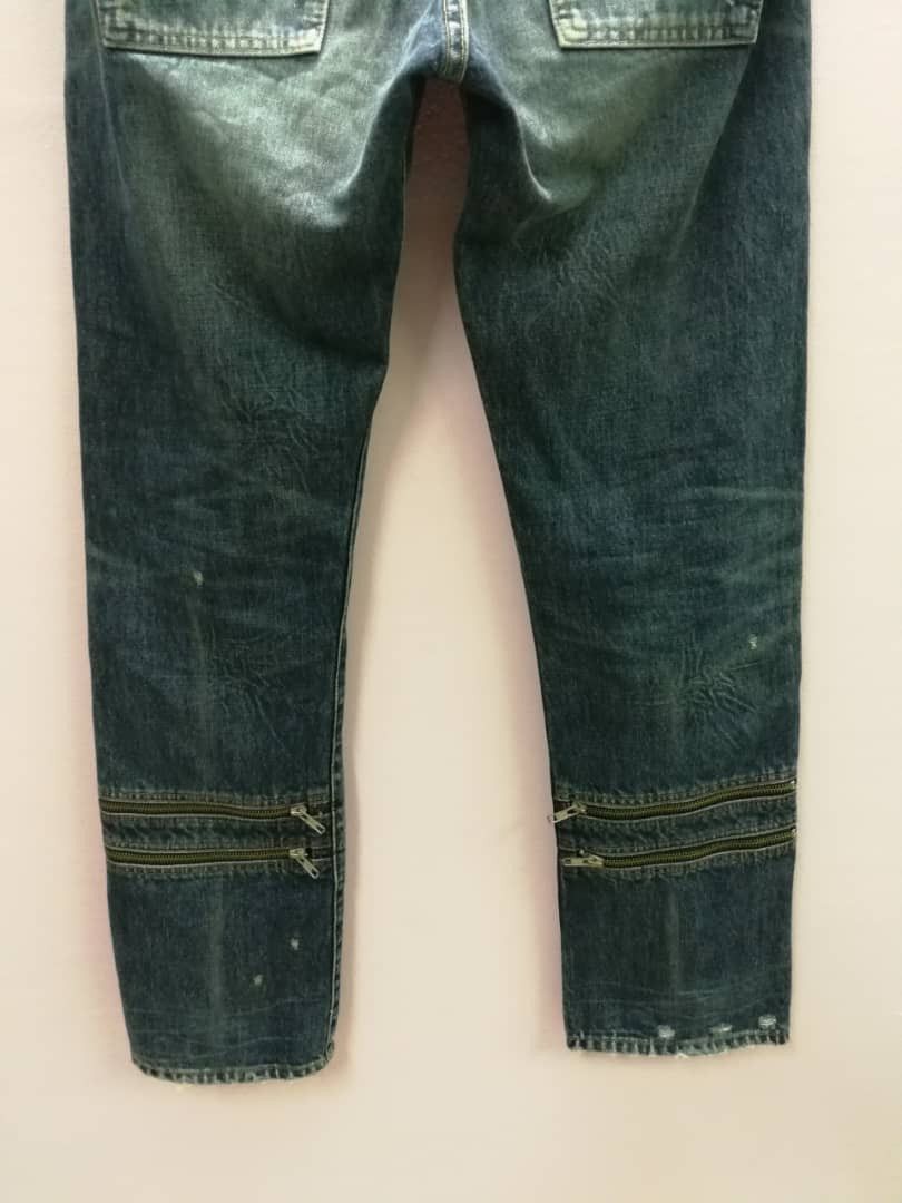 Japanese Brand Japanese brand x rna inc denim ziper jeans Size US 32 / EU 48 - 4 Thumbnail