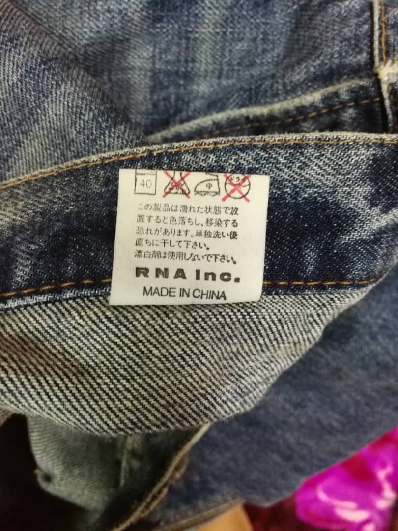 Japanese Brand Japanese brand x rna inc denim ziper jeans Size US 32 / EU 48 - 5 Thumbnail