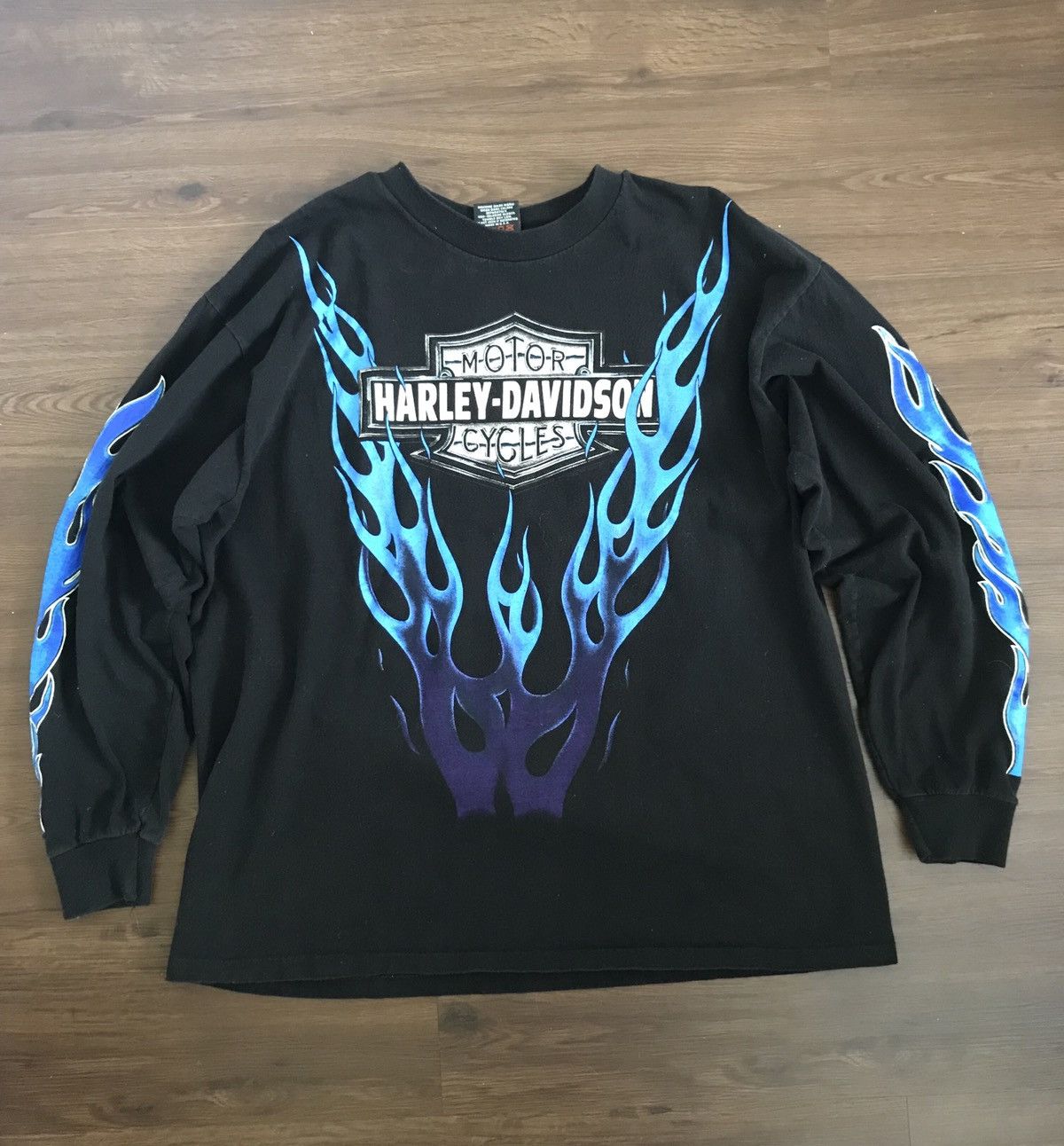 Harley Davidson × Vintage Vintage Harley Davidson Long Sleeve T