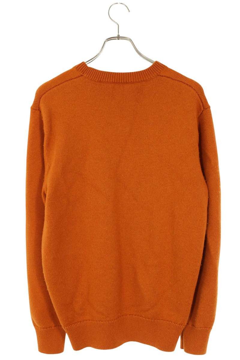 Burberry Burberry Logo Knit Sweater Orange Size M Size US M / EU 48-50 / 2 - 2 Thumbnail