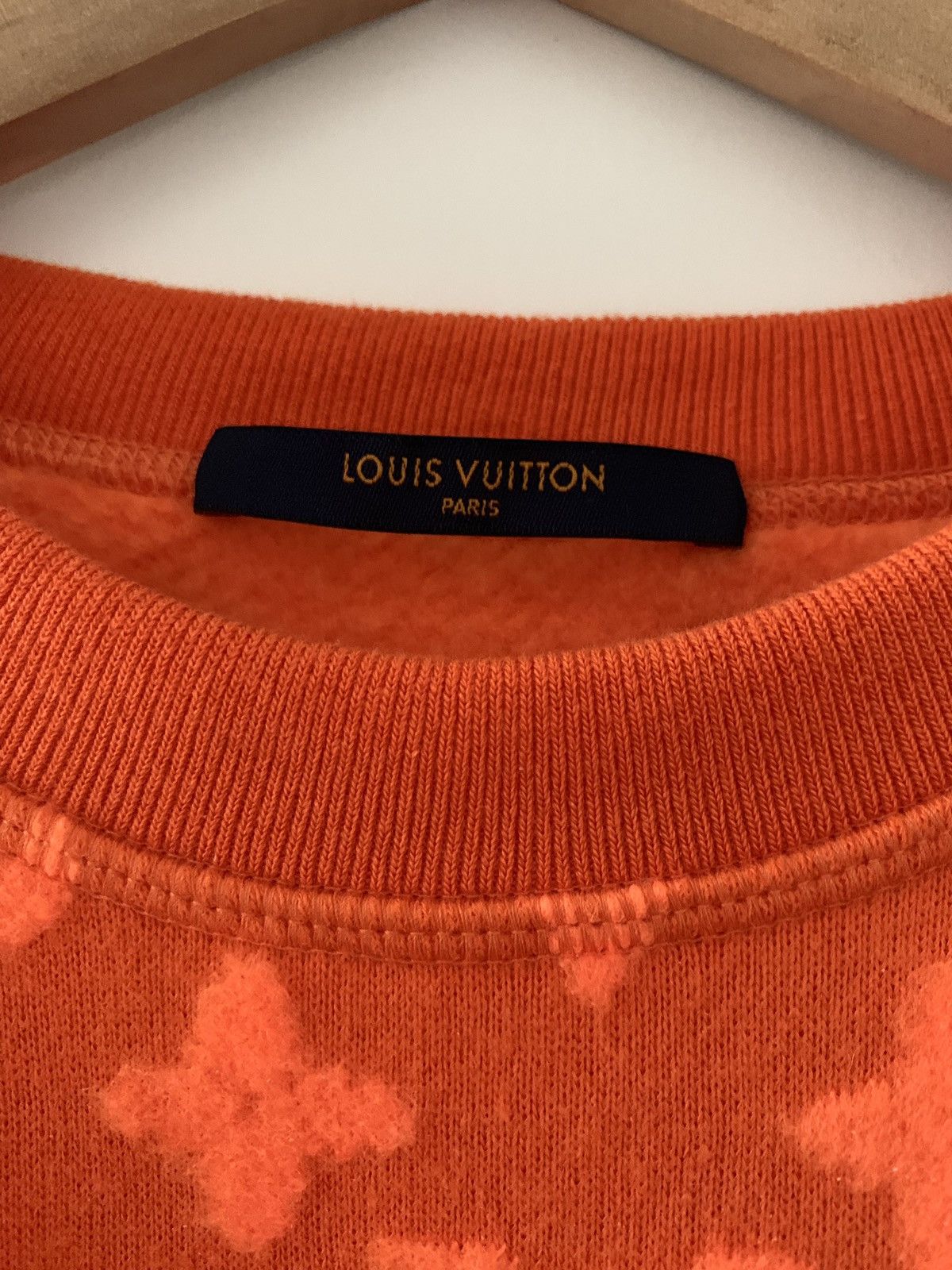 Louis Vuitton LV Orange Monogram Sweater Pre Fall 19 Size US M / EU 48-50 / 2 - 4 Thumbnail