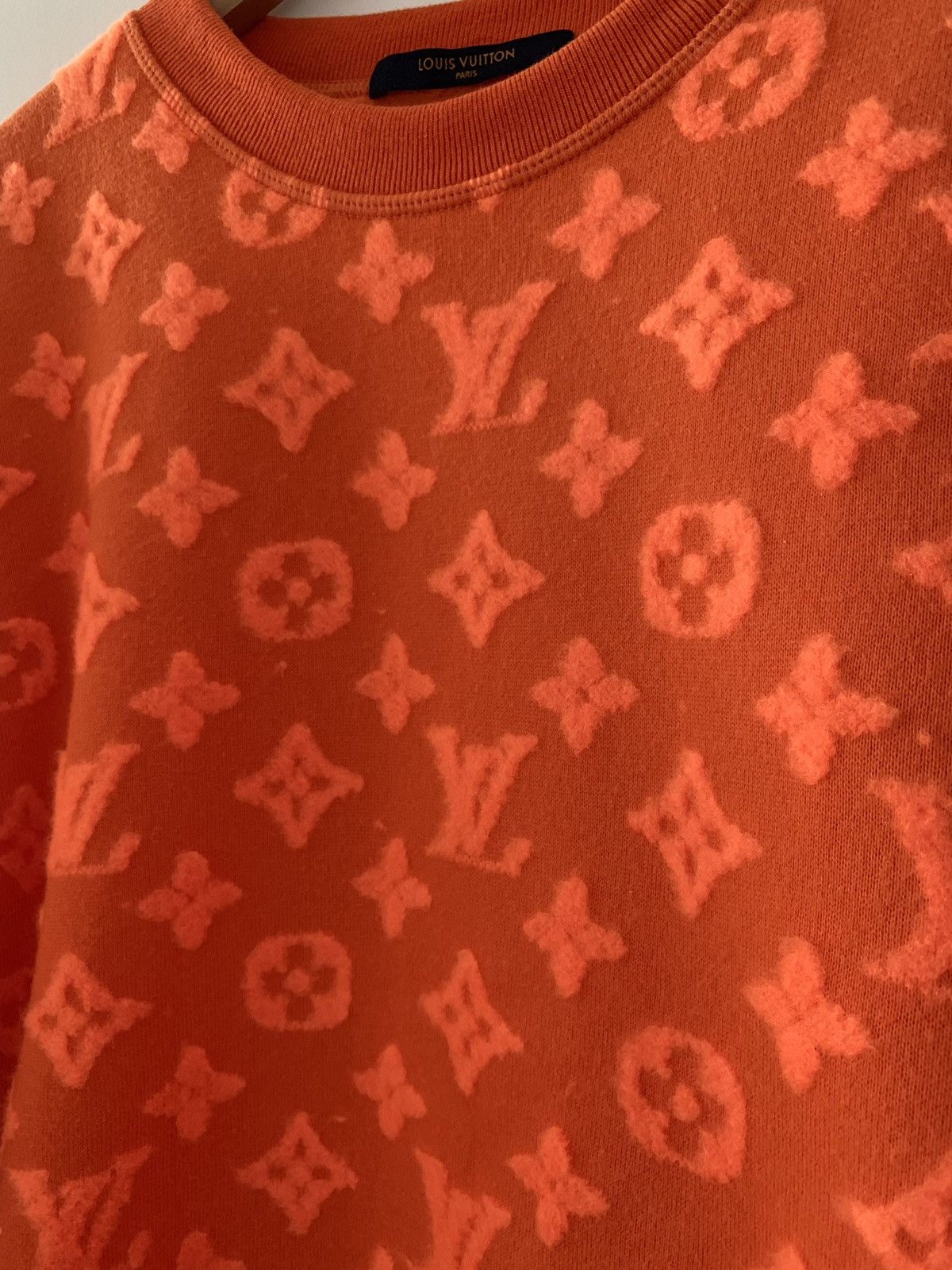 Louis Vuitton LV Orange Monogram Sweater Pre Fall 19 Size US M / EU 48-50 / 2 - 5 Thumbnail