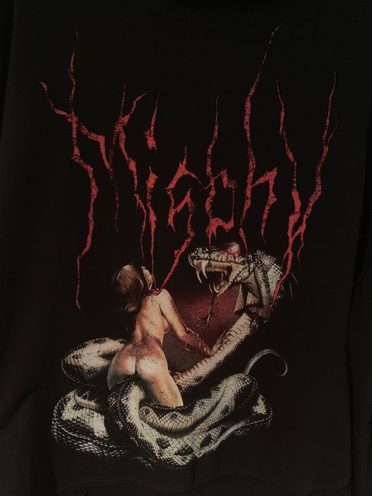 Misbhv best sale snake hoodie