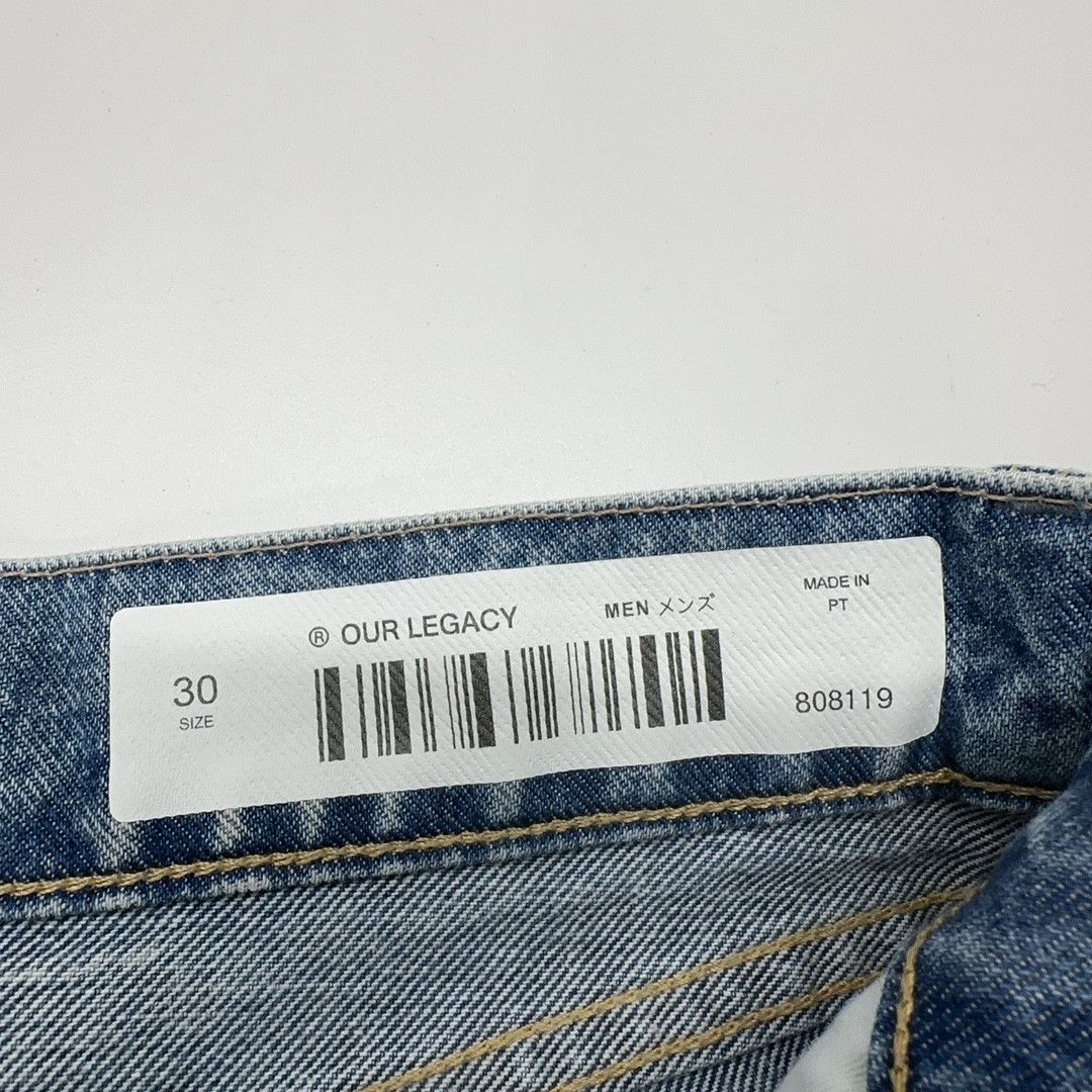 Our Legacy First Cut Chopper Wash Jeans Size 30