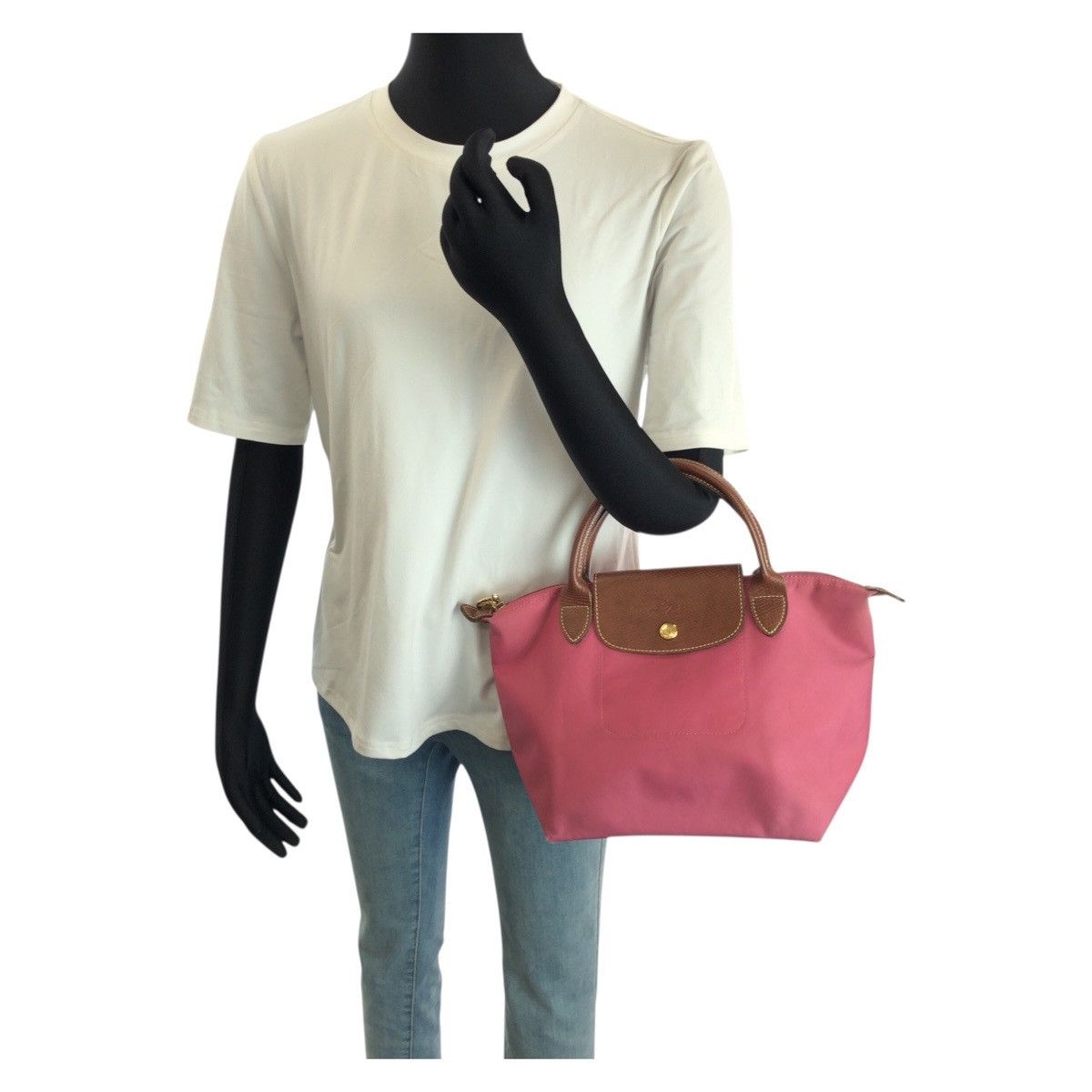 Longchamp Longchamp Longchamp Le Pliage Nylon Handbag Textile Tote Bag DUTY FREE for USA Size ONE SIZE - 7 Thumbnail