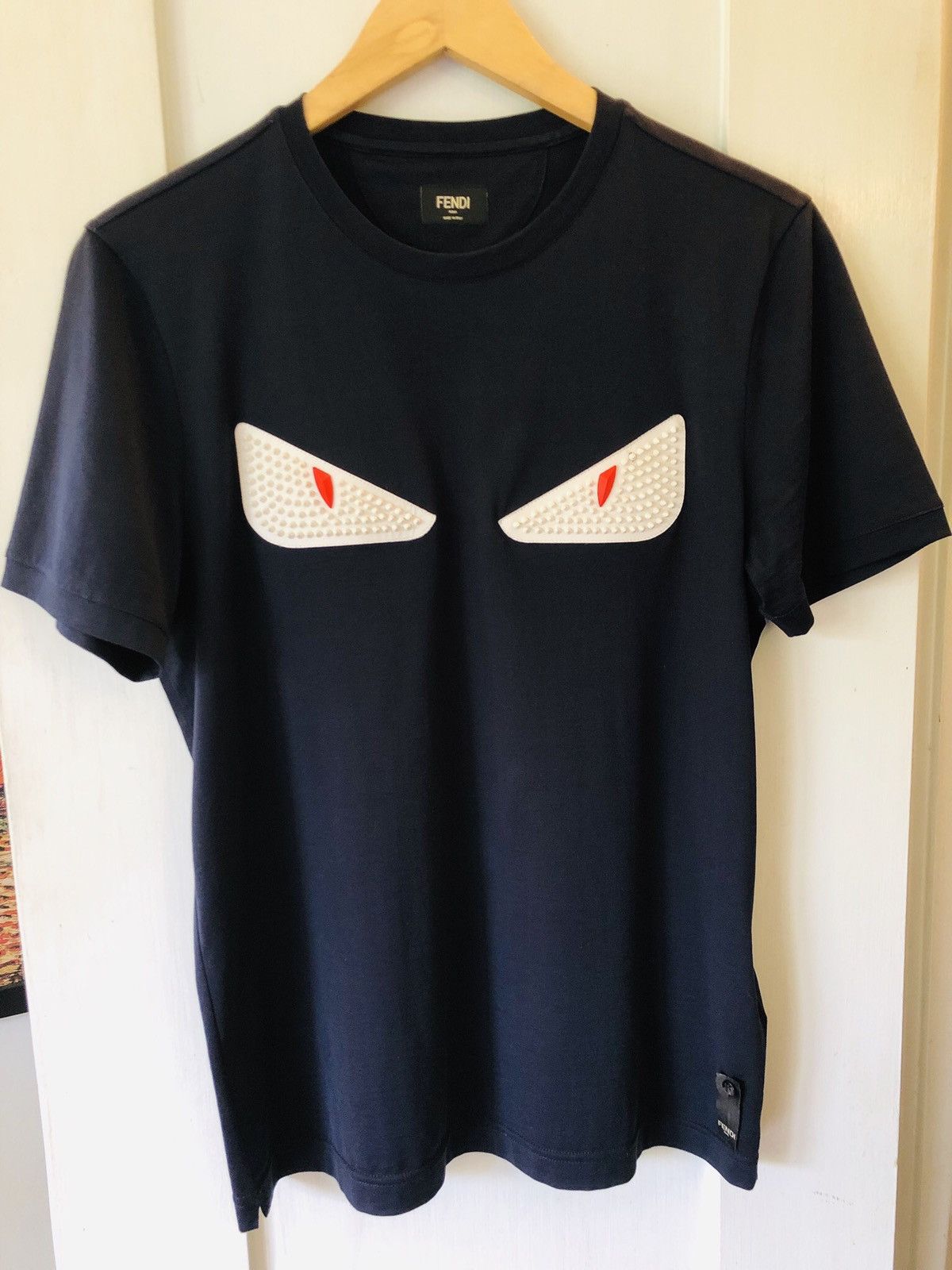 Fendi spike t shirt hotsell