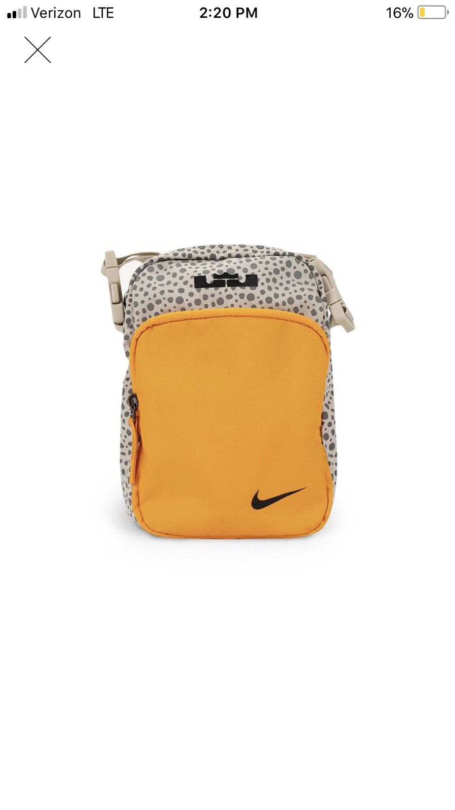 Nike Nike LeBron x Atmos Basketball Crossbody bag Grailed