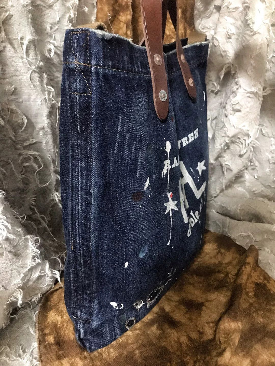 RRL Ralph Lauren RRL Ralph Lauren Vintage Tote Crossbody Bag Size ONE SIZE - 4 Thumbnail