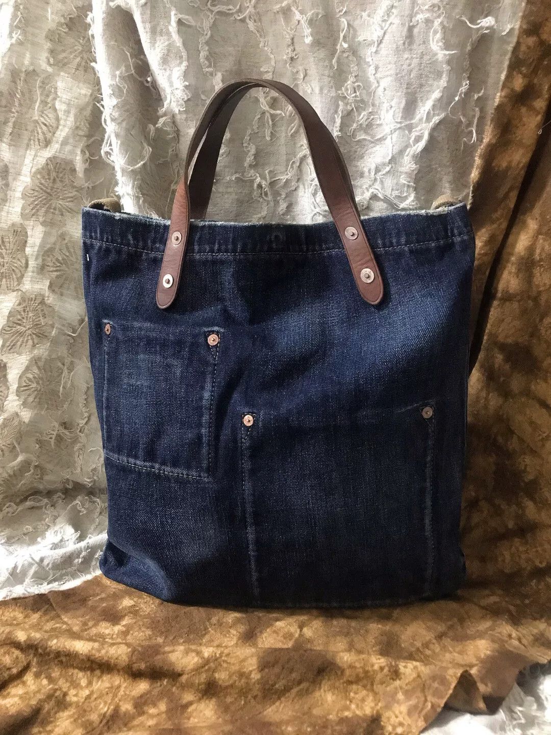 RRL Ralph Lauren RRL Ralph Lauren Vintage Tote Crossbody Bag Size ONE SIZE - 2 Thumbnail