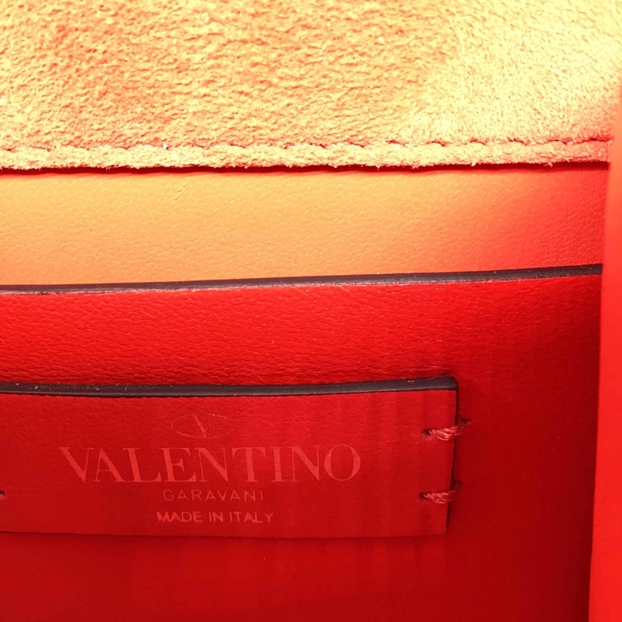 Valentino Valentino Garavani Micro VSling Shoulder Bag in Red Patent Size ONE SIZE - 8 Thumbnail