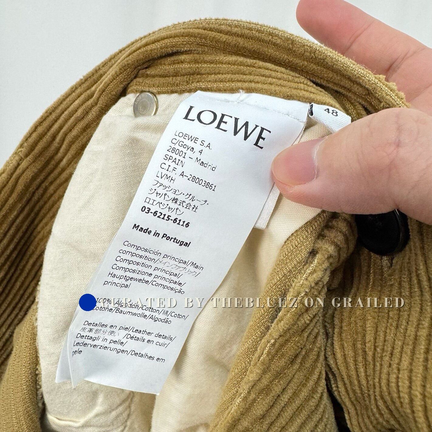 Loewe Loewe Brown Corduroy Casual Pants Size US 32 / EU 48 - 7 Thumbnail