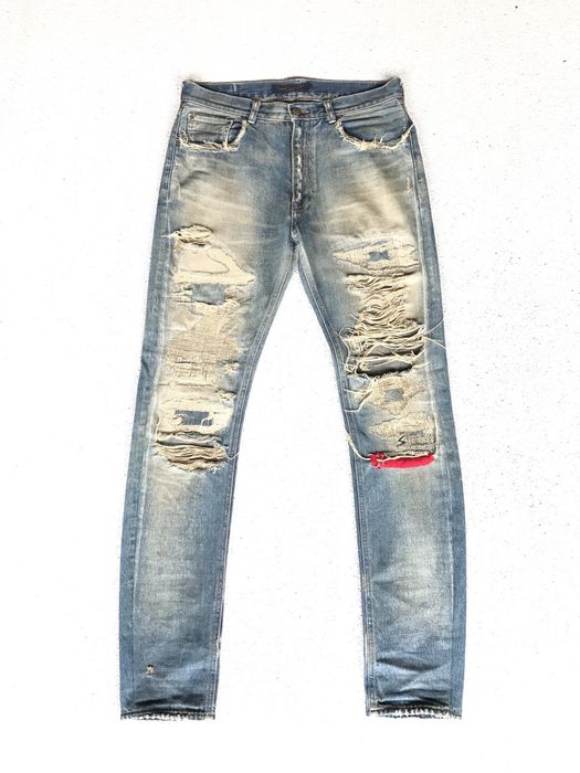 Undercover AW05 ' Red Yarn 68 Denim ' | Grailed