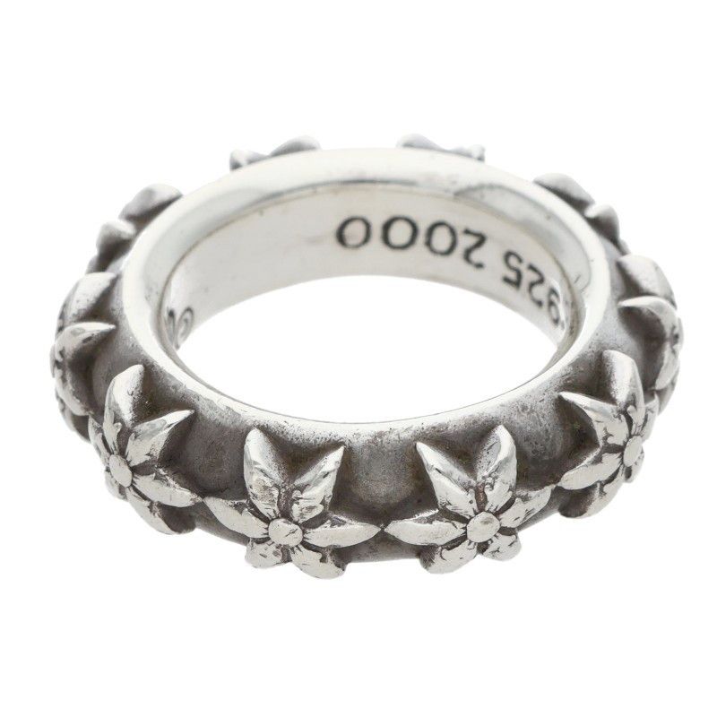 Chrome Hearts Chrome Hearts Star Band Silver Ring Size ONE SIZE Size ONE SIZE - 2 Thumbnail