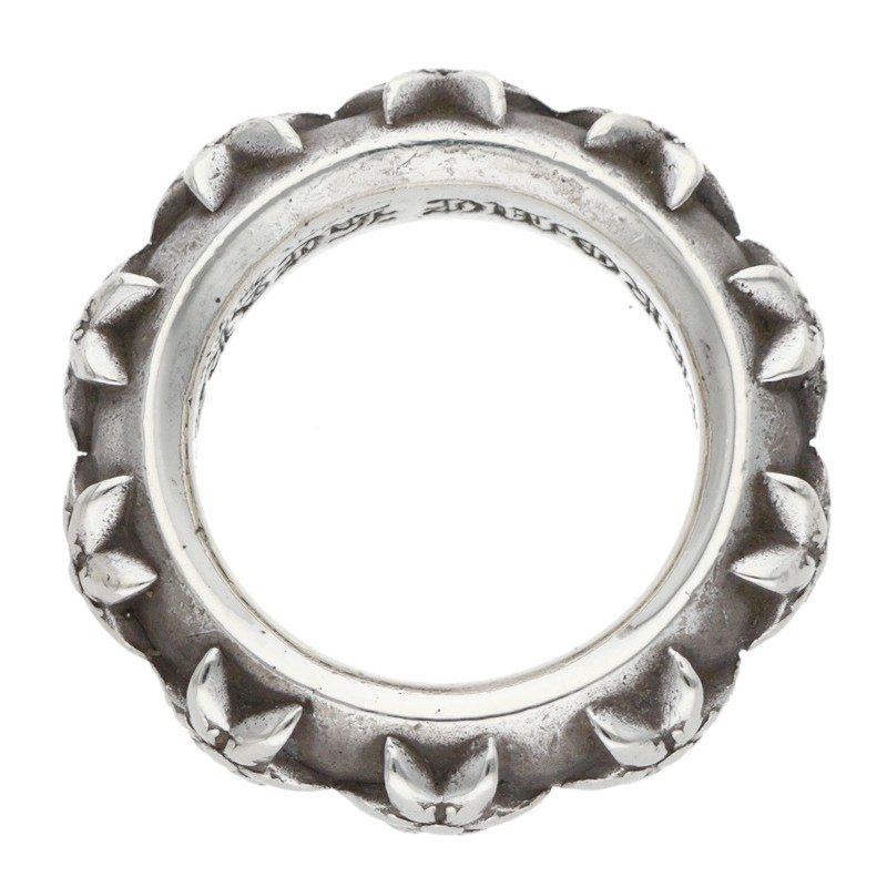 Chrome Hearts Chrome Hearts Star Band Silver Ring Size ONE SIZE Size ONE SIZE - 5 Thumbnail