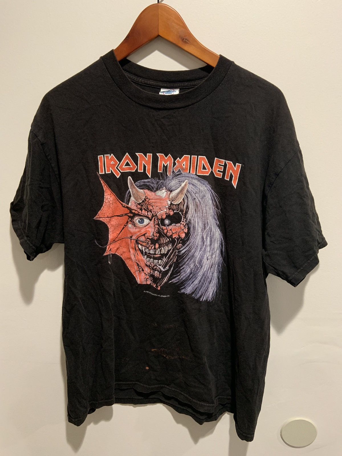 Vintage 2003 Iron Maiden Purgatory Tour T Shirt | Grailed