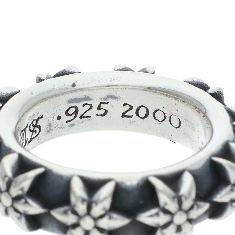 Chrome Hearts Chrome Hearts STAR BAND Silver Ring Size ONE SIZE Size ONE SIZE - 5 Thumbnail