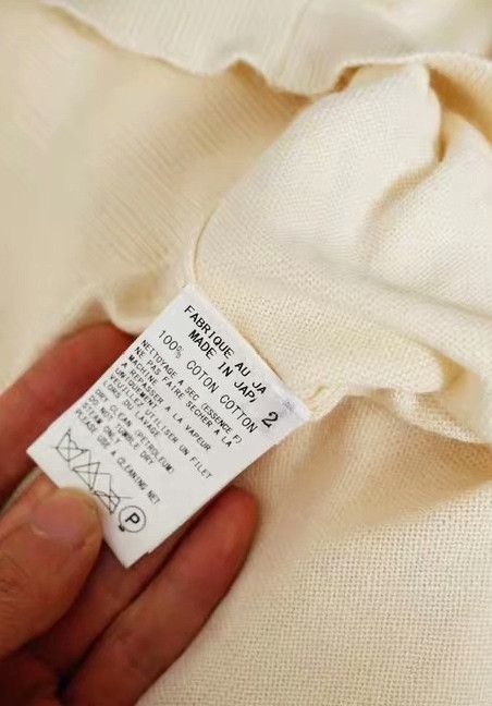 Yohji Yamamoto Yohji Yamamoto Y's V-Neck Knit Short Sleeve Size US M / EU 48-50 / 2 - 6 Thumbnail