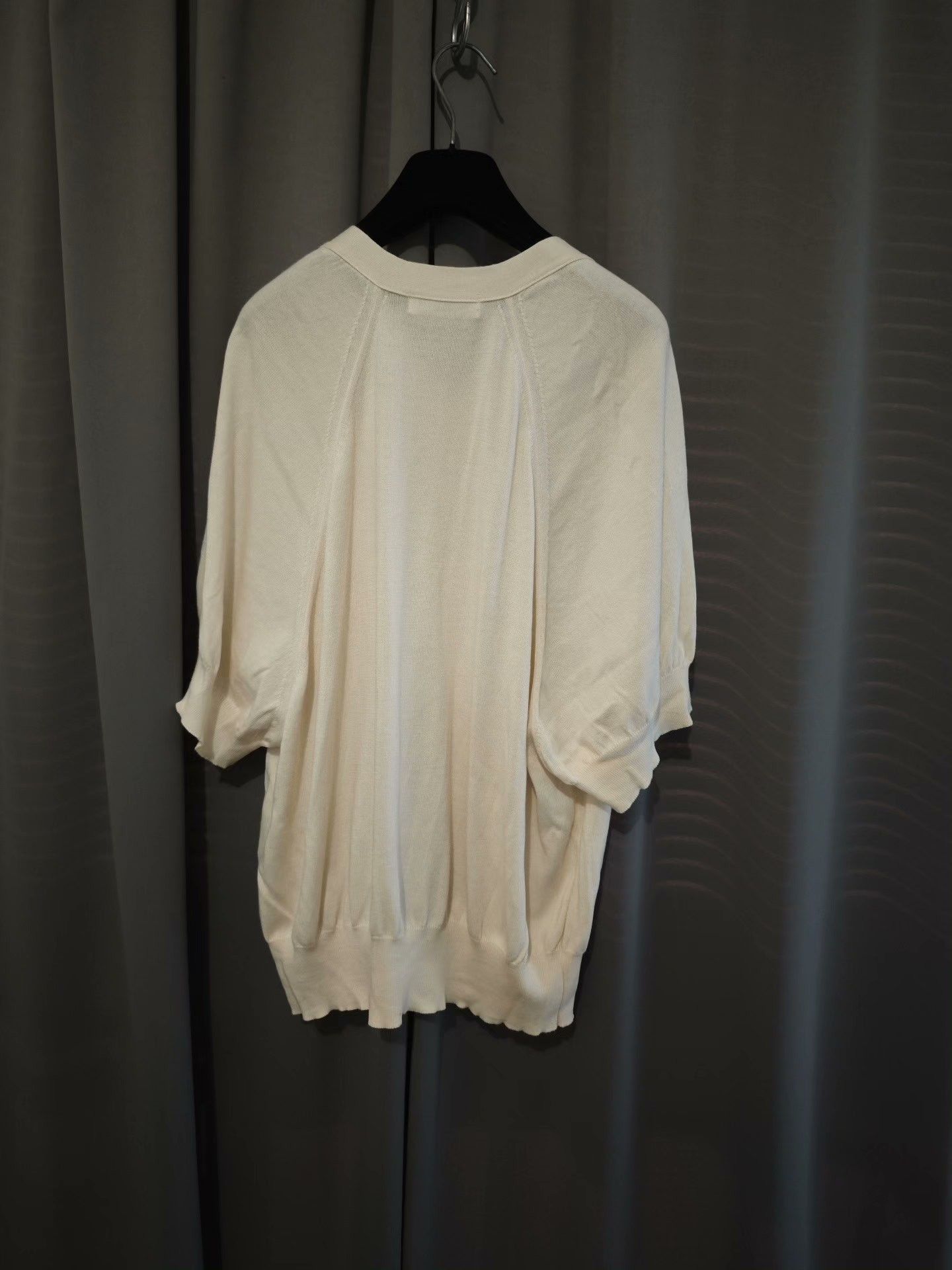 Yohji Yamamoto Yohji Yamamoto Y's V-Neck Knit Short Sleeve Size US M / EU 48-50 / 2 - 5 Thumbnail